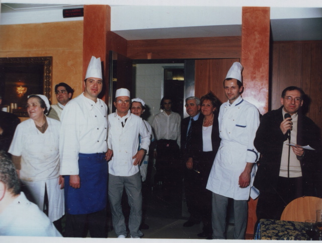 lo staff della cucina